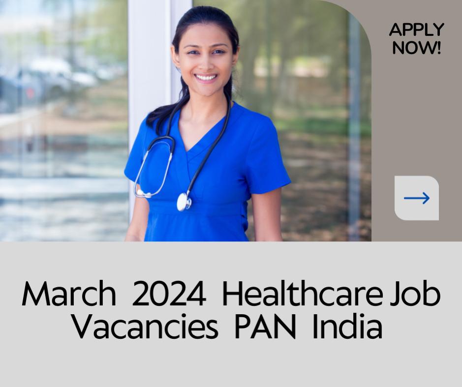 Job Vacancy PAN India
